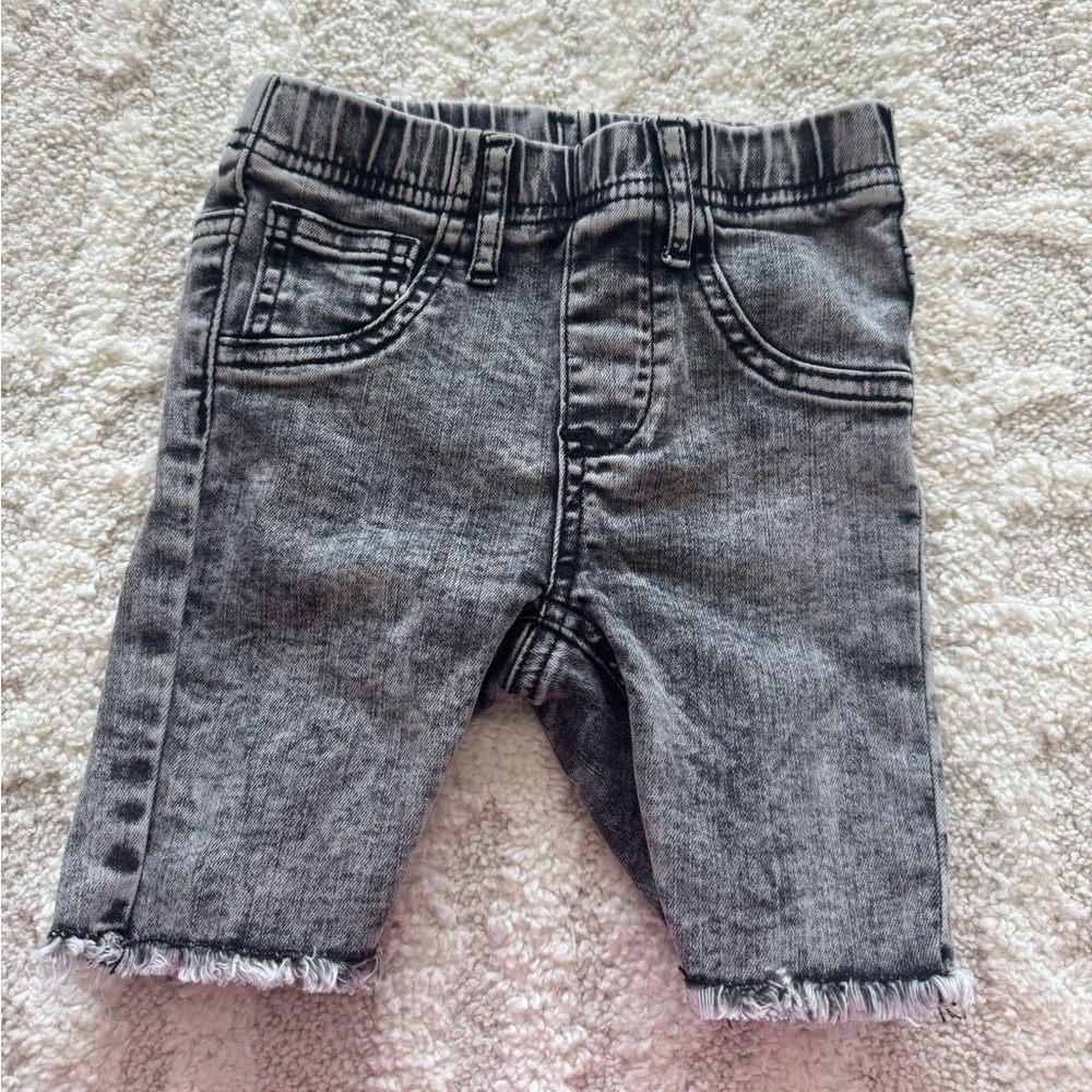 Lenox James stretch jean shorts